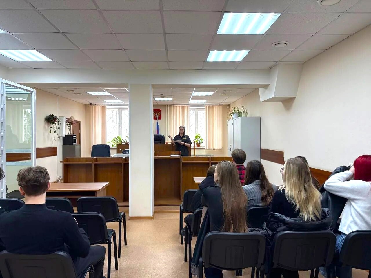 Студенты посетили Советский районный суд г. Красноярска 0